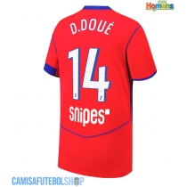 Camisa de time de futebol Paris Saint-Germain Desire Doue #14 Replicas 3º Equipamento 2025-26 Manga Curta